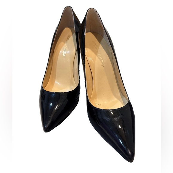 Ivanka Trump Black Patent Leather Heels - Picture 1 of 5